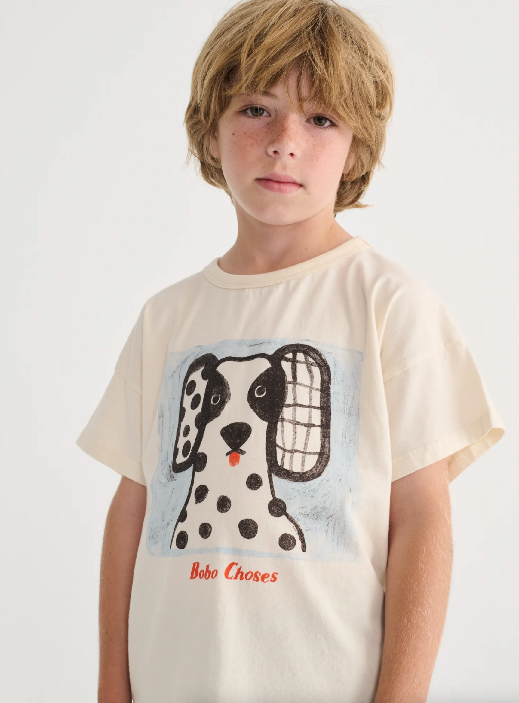 Bobo Choses - T-Shirt "Van Dog T-shirt" | white