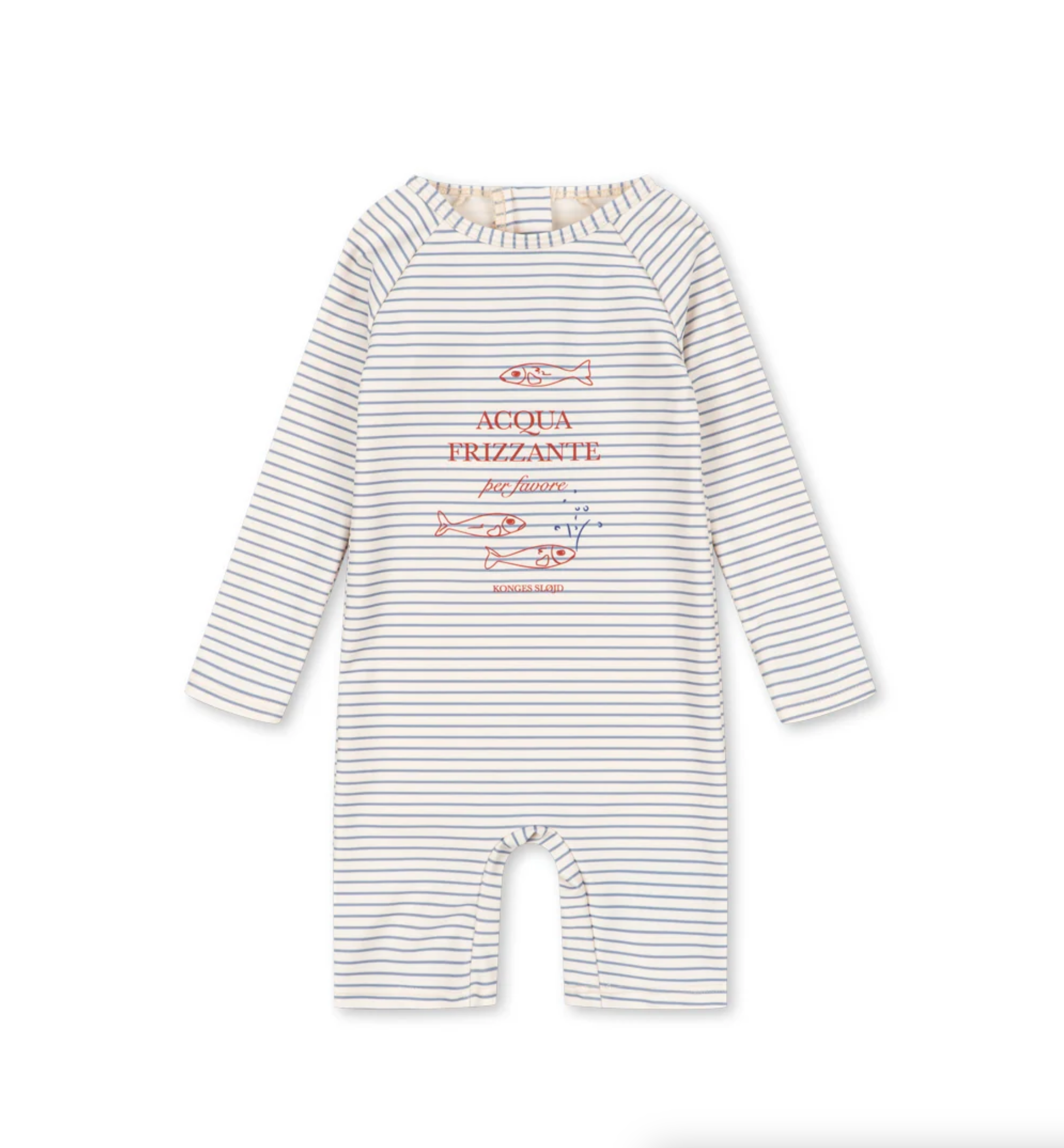 Konges Sløjd - Schwimmanzug "ASTER ONESIE GRS" | STRIPE BLUIE