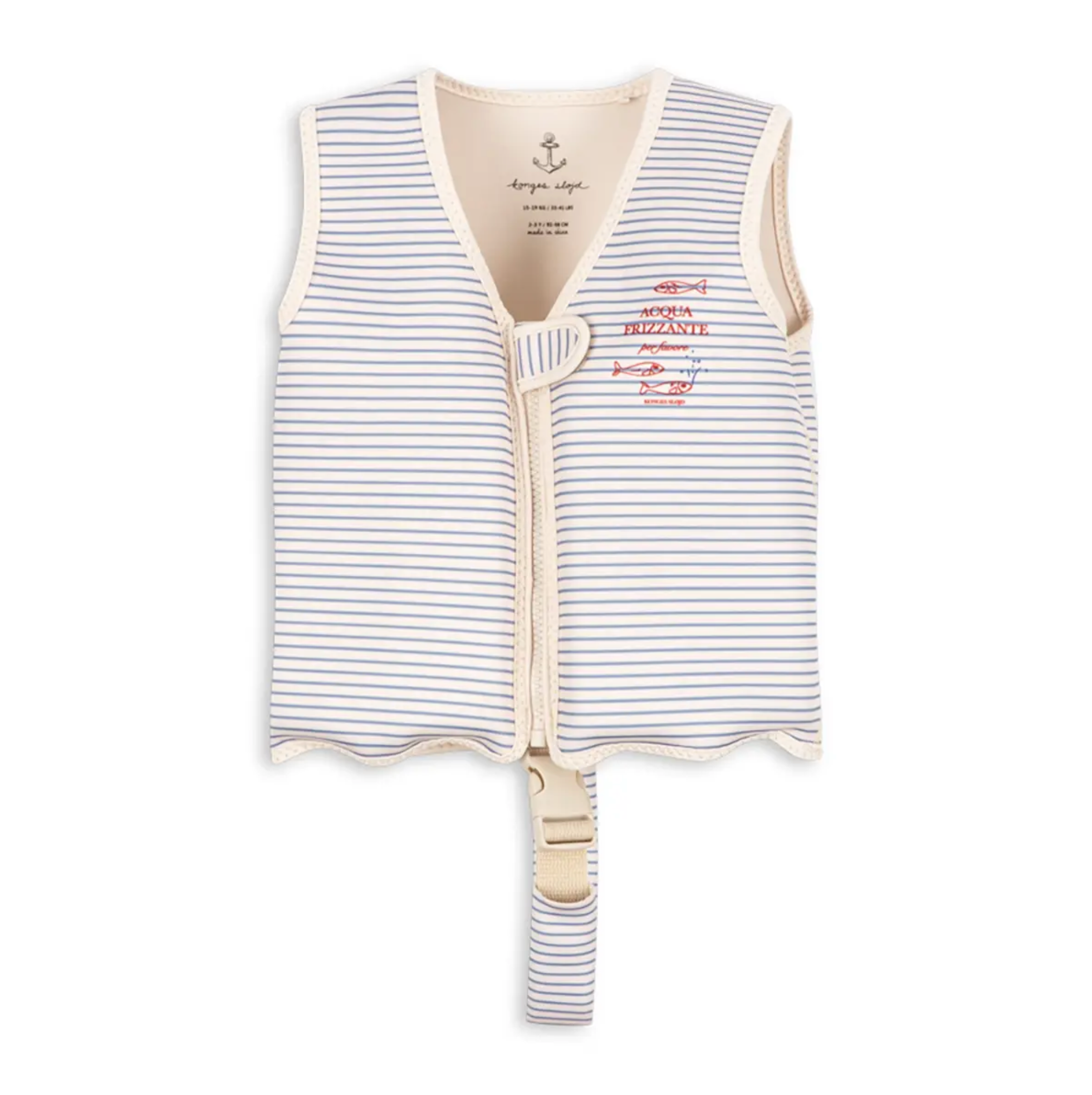 Konges Sløjd - Schwimmweste "ELLIS SWIM VEST" | STRIPE BLUIE