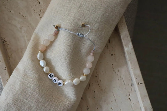 Bonorden Essentials - Armband "Freshwater Pearls & Natural Stone Bracelet" | MOM Bonorden Essentials