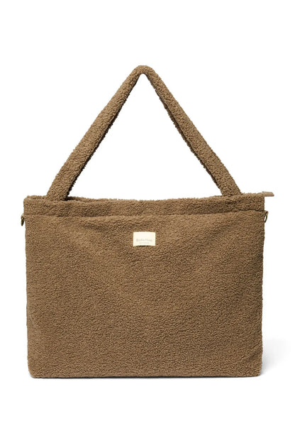 Studio Noos - Bag "Chunky Teddy Mombag" | ecru