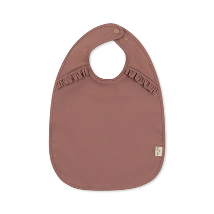 Konges Sløjd - 2er-Set Lätzchen "2 PACK DINNER BIB FRILL" | Cherry / Burlwood Konges Sløjd