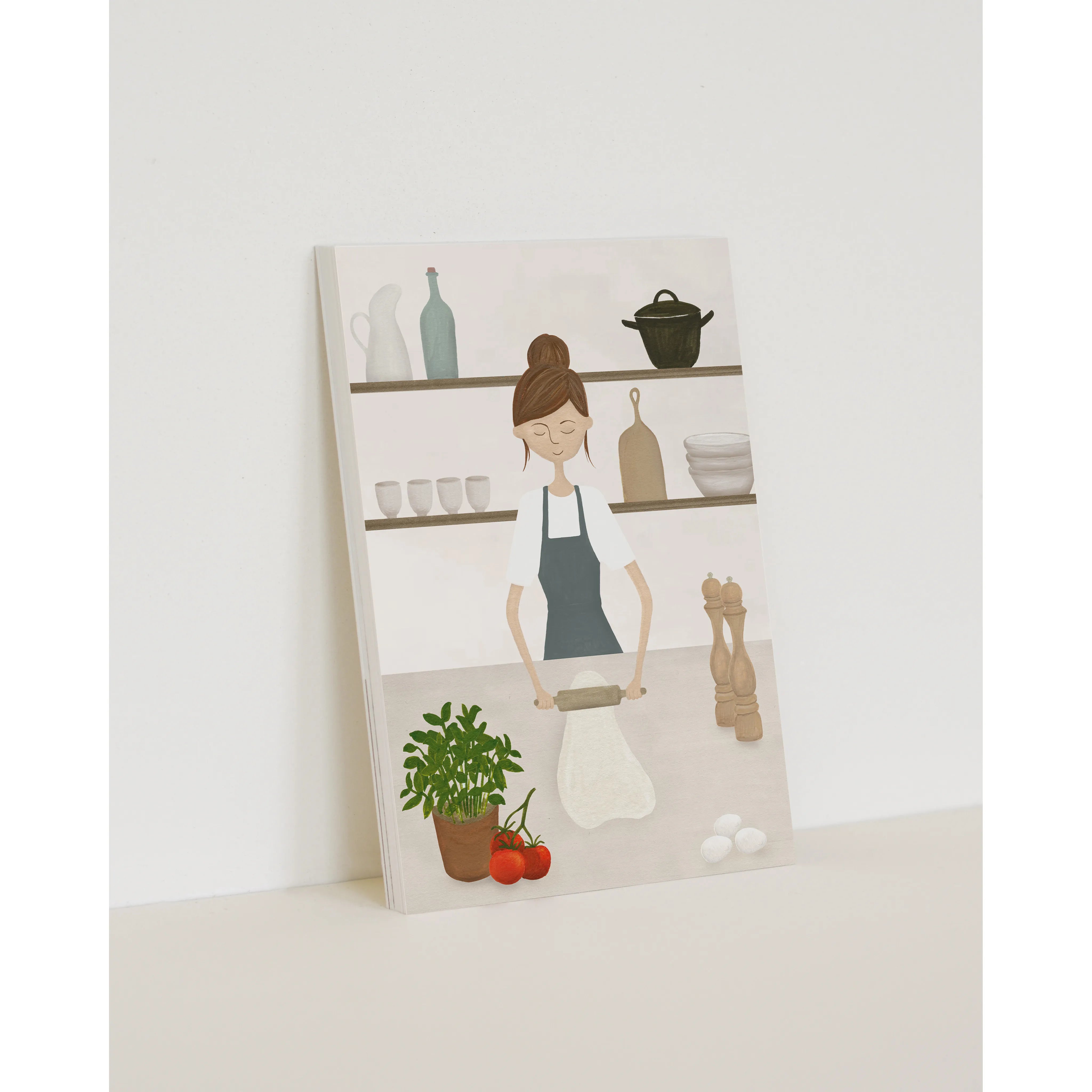 Sâlt + Flor - Grußkarte / Postkarte "Little Chef"