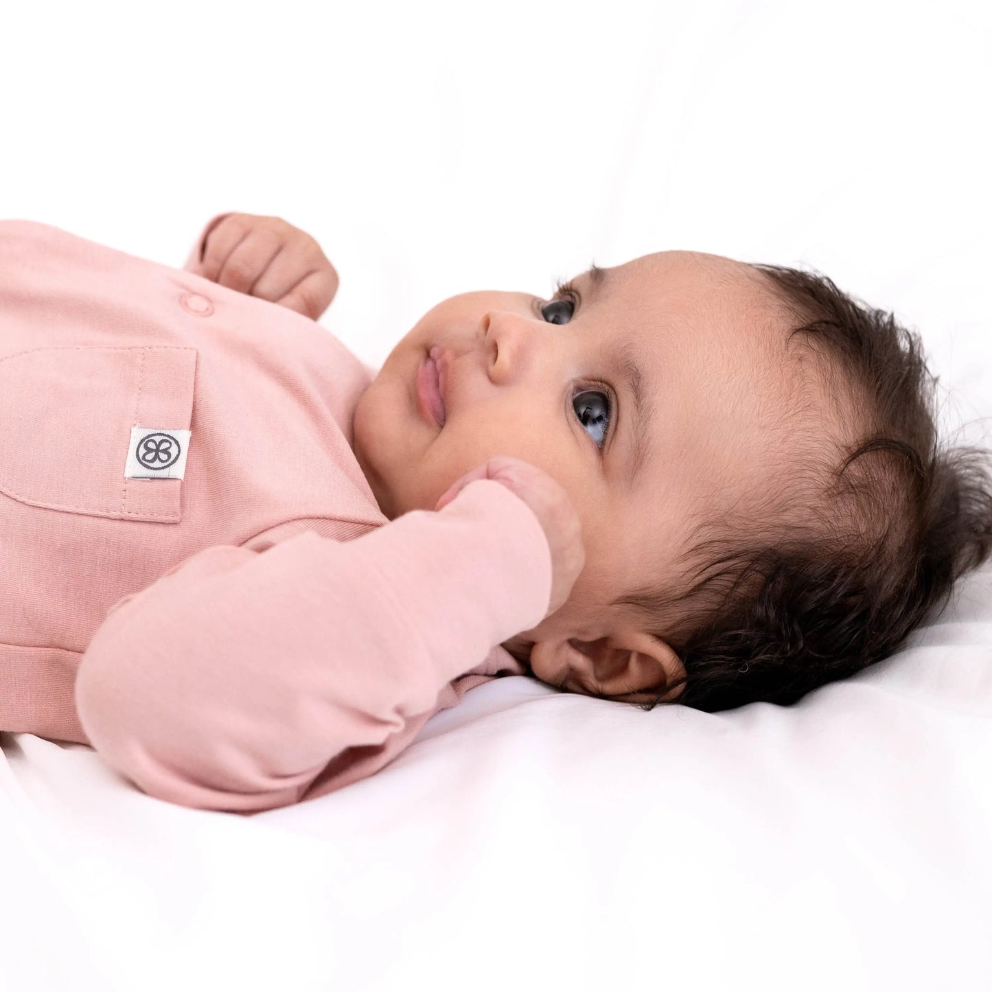 Cloby - Babyeinteiler mit UV-Schutz "Playsuit" | misty rose cloby