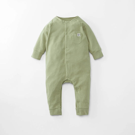 Cloby - Babyeinteiler mit UV-Schutz "Playsuit" | olive green cloby