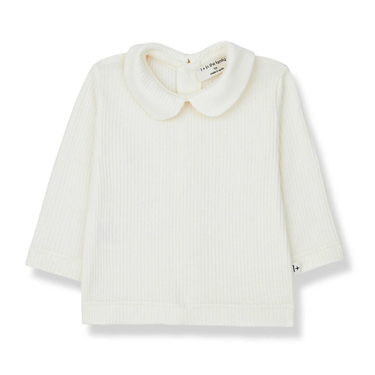 1 + in the Family - Longsleeve / Collar Blouse "Colette" | ecru 1+ in the family