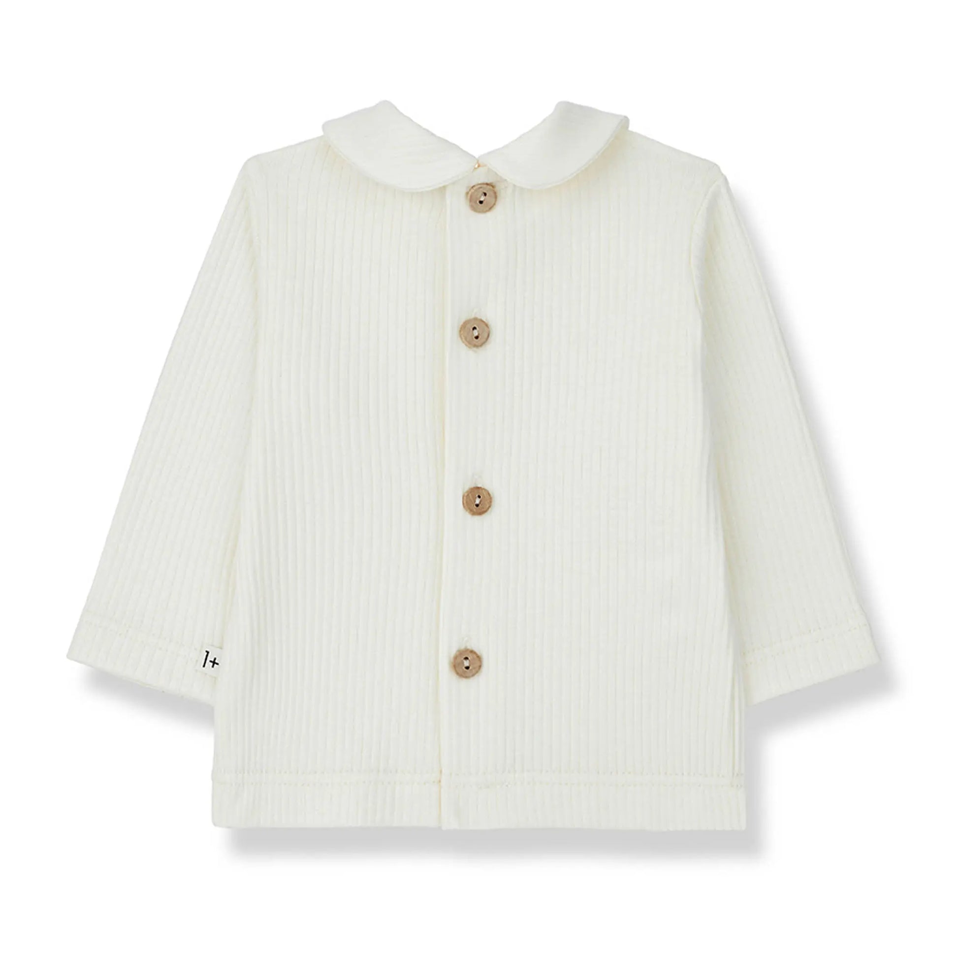 1 + in the Family - Longsleeve / Collar Blouse "Colette" | ecru 1+ in the family