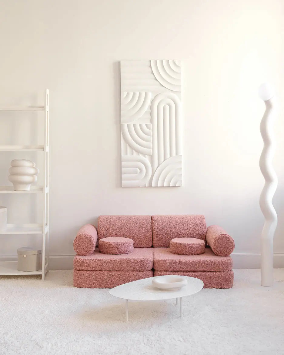 Wigiwama - Sofa "Settee" | guava-pink