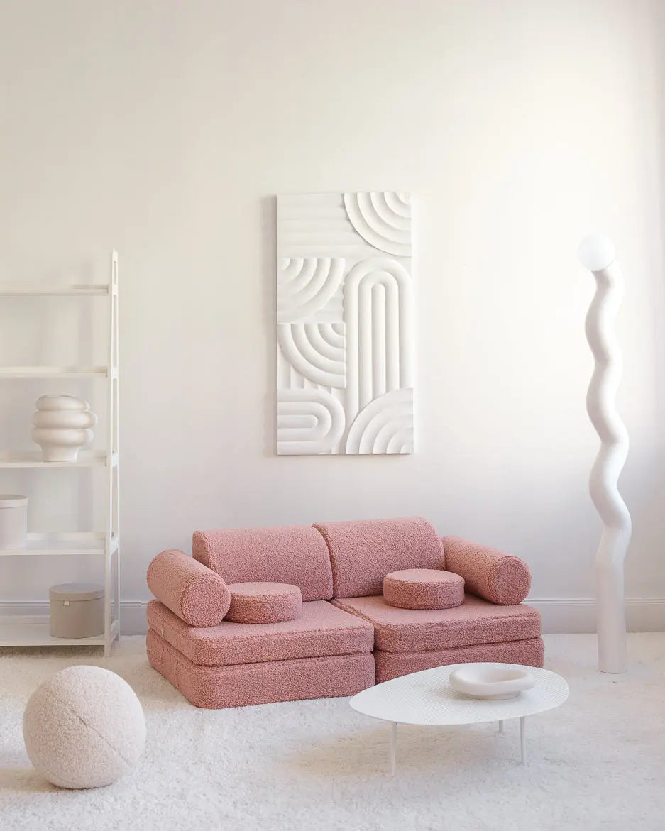 Wigiwama - Sofa "Settee" | guava-pink