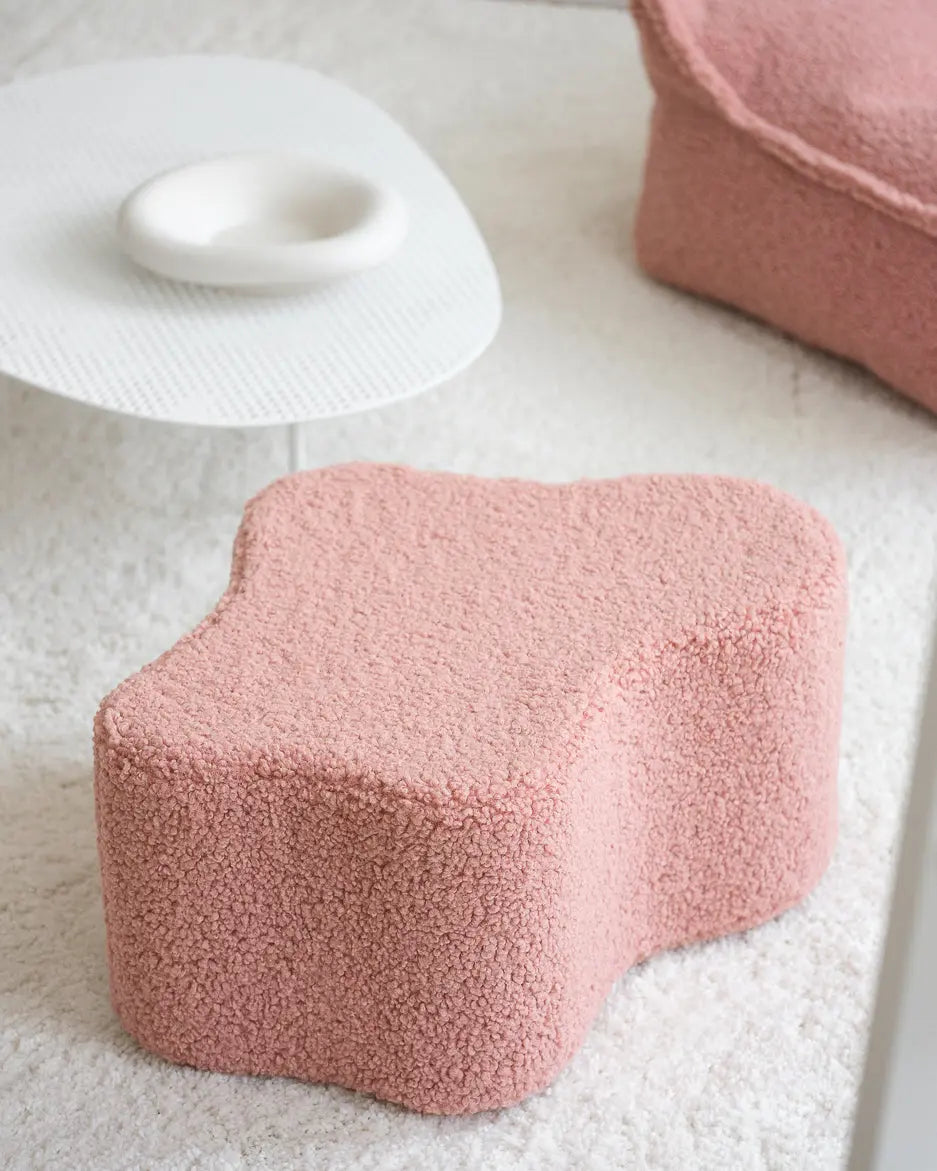Wigiwama - Sitzpuff "Pouffe" | guava-pink-cloud-pouffe