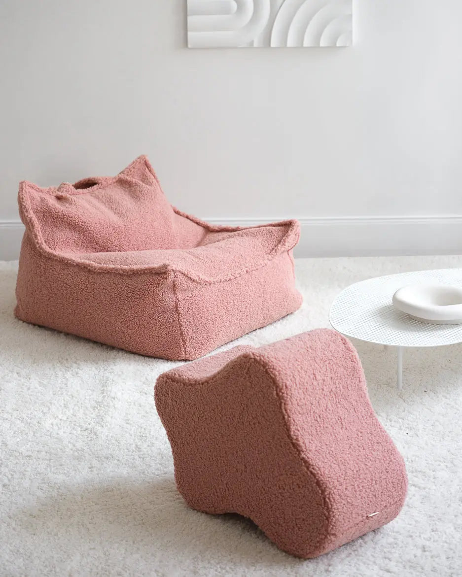 Wigiwama - Sitzpuff "Pouffe" | guava-pink-cloud-pouffe