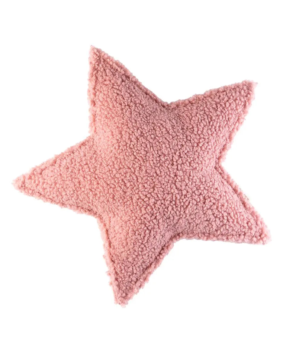 Wigiwama - Kissen "Cushion" | guava-pink-star-cushion