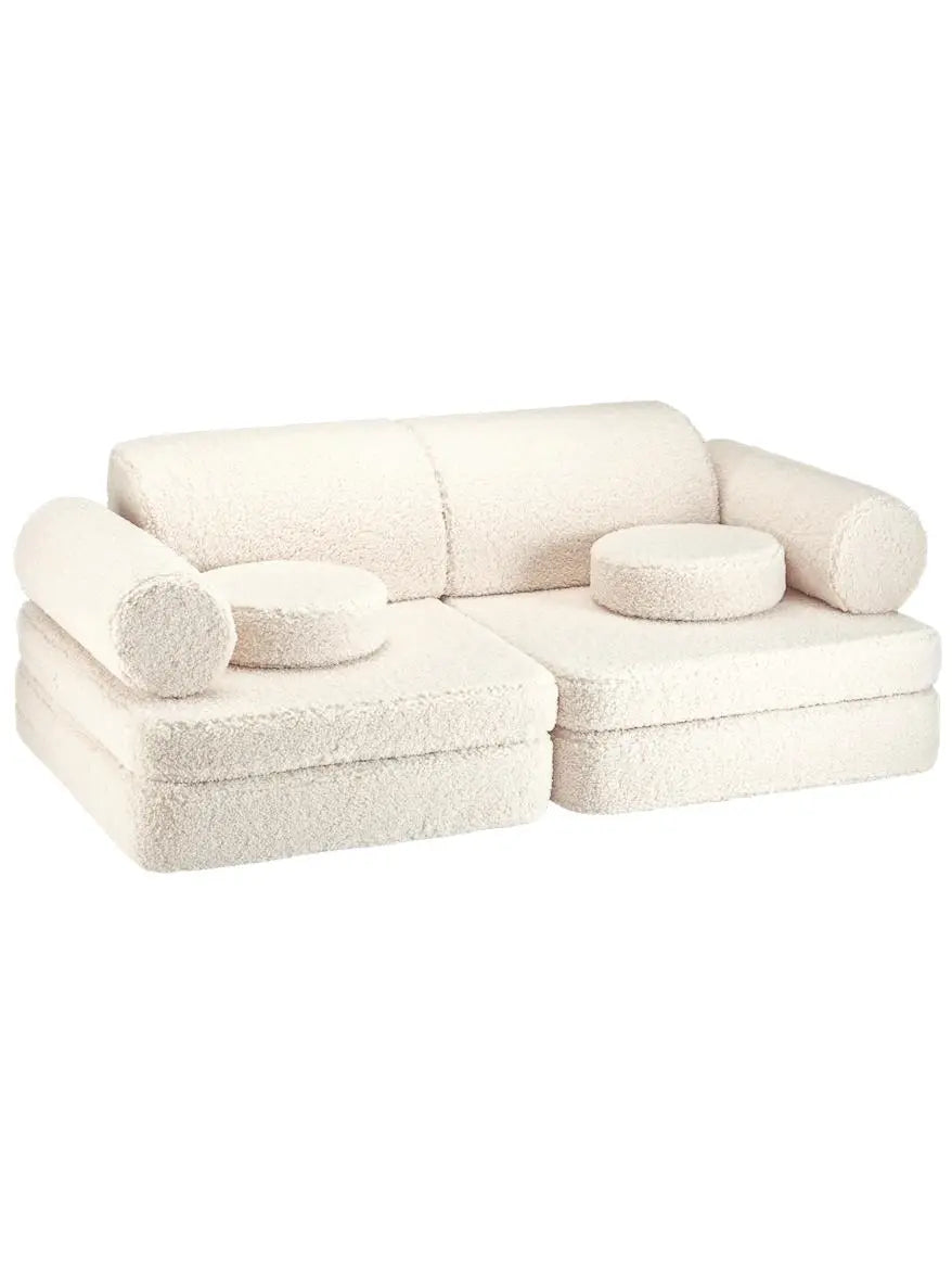 Wigiwama - Sofa "Settee" | cream-white