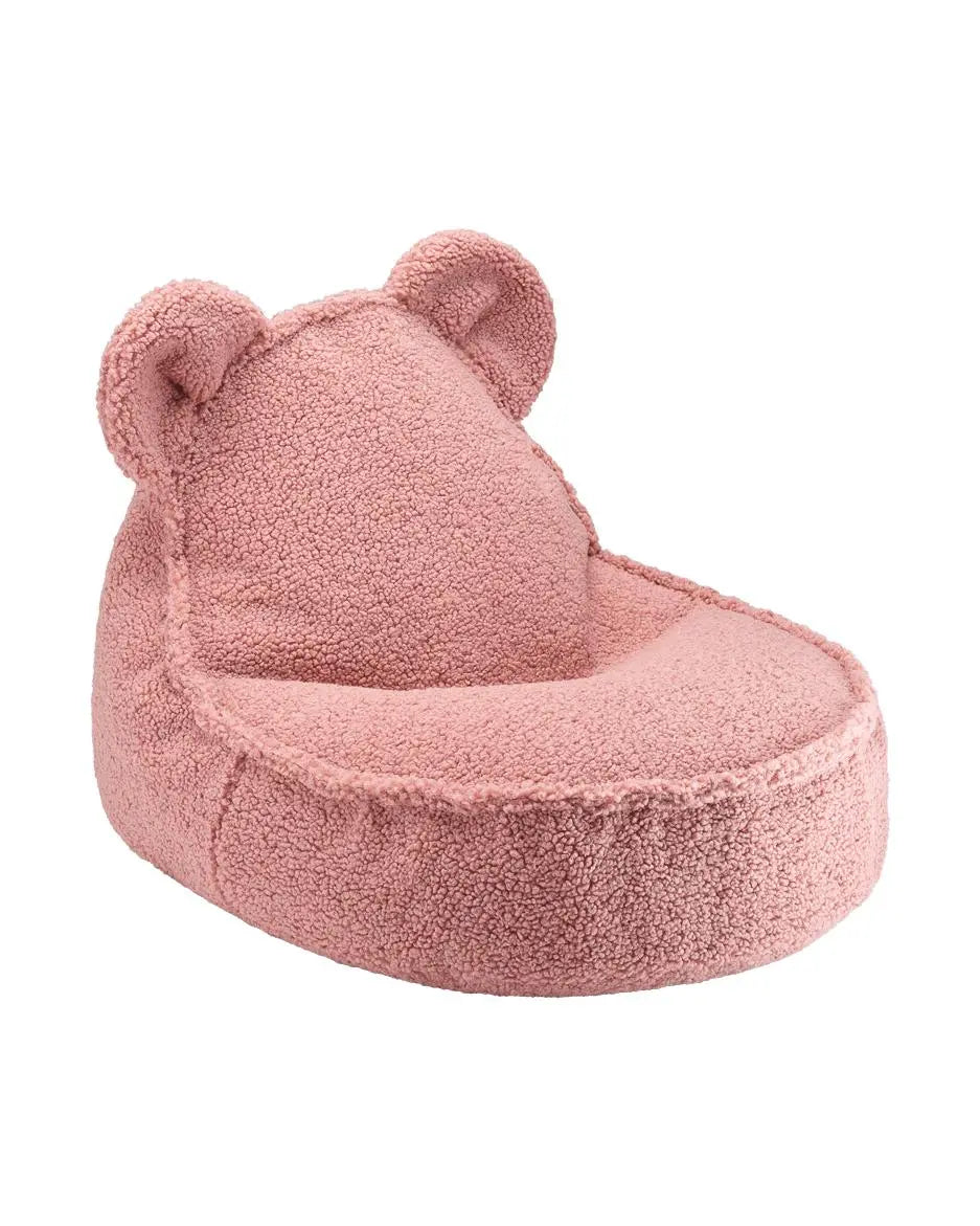 Wigiwama - Bären-Sitzsack "Bear Beanbag" | guava-pink