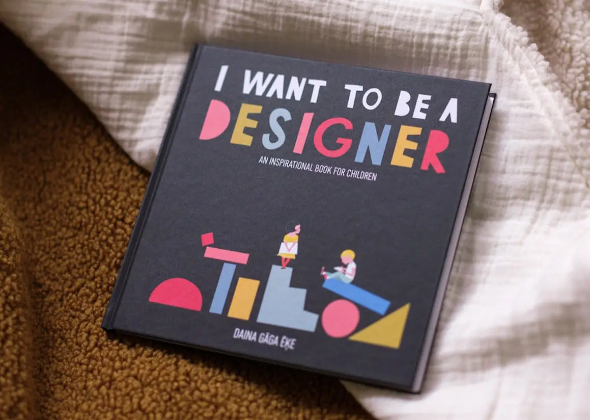 Wigiwama - Buch "I want to be a designer | childrens-book"