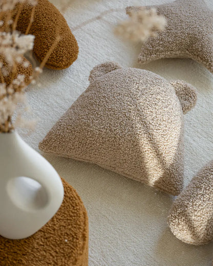 Wigiwama - Kissen "Bear Cushion" | biscuit