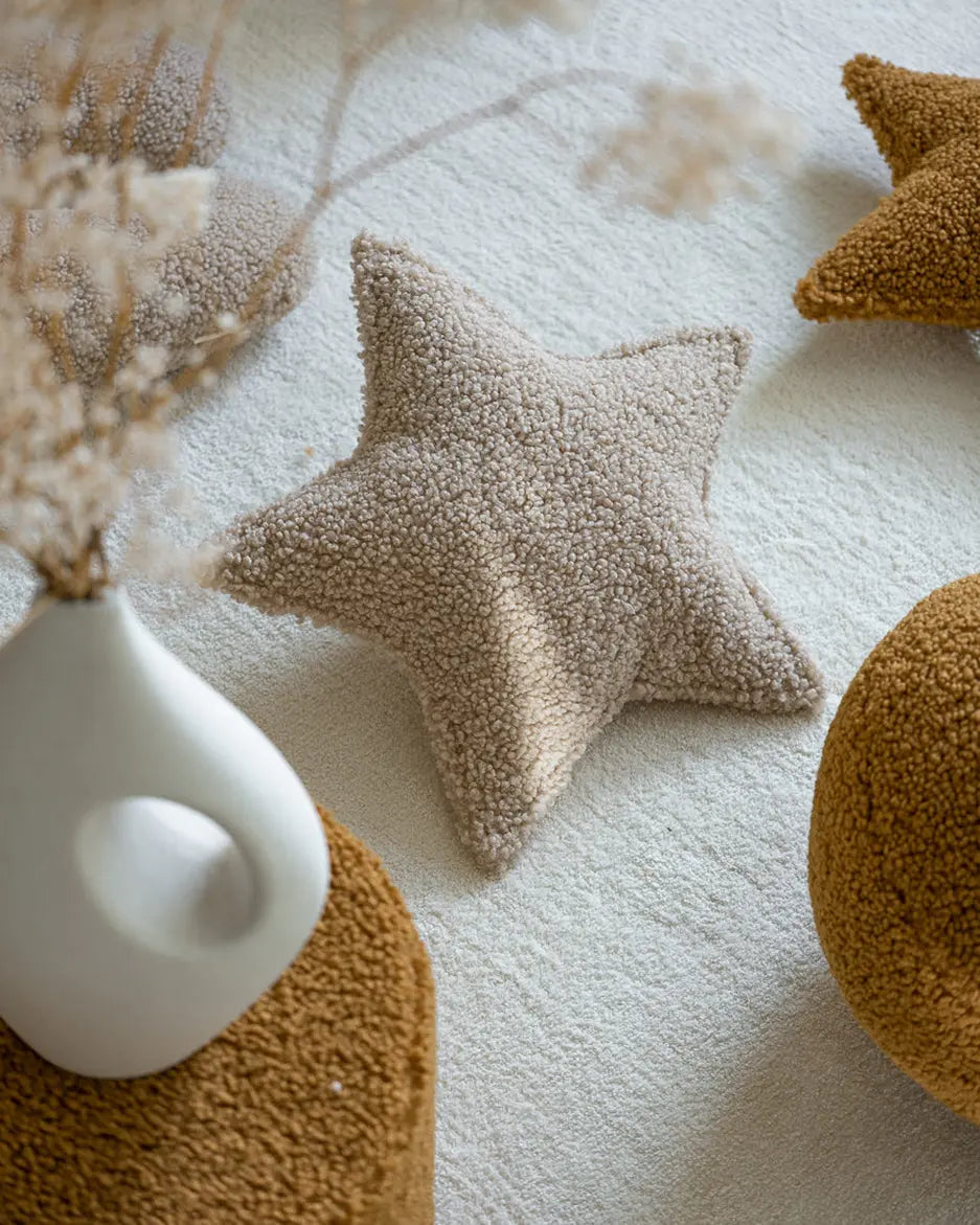 Wigiwama - Kissen "Star Cushion" | biscuit