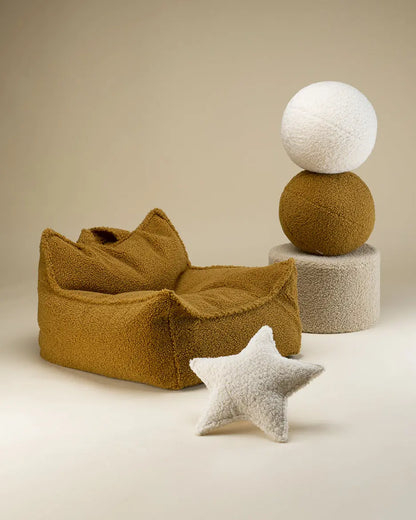 Wigiwama - Kissen "Ball Cushion" | maple