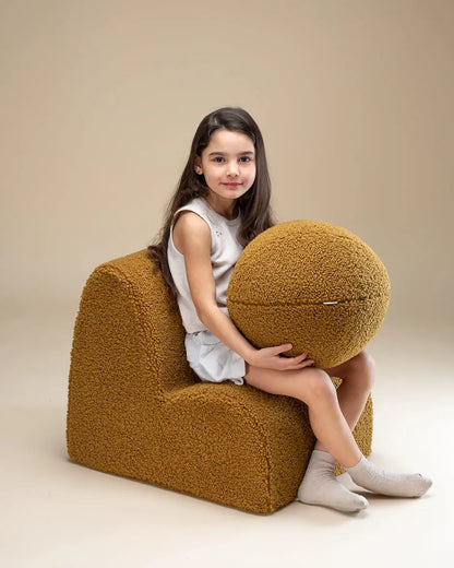 Wigiwama - Kissen "Ball Cushion" | maple