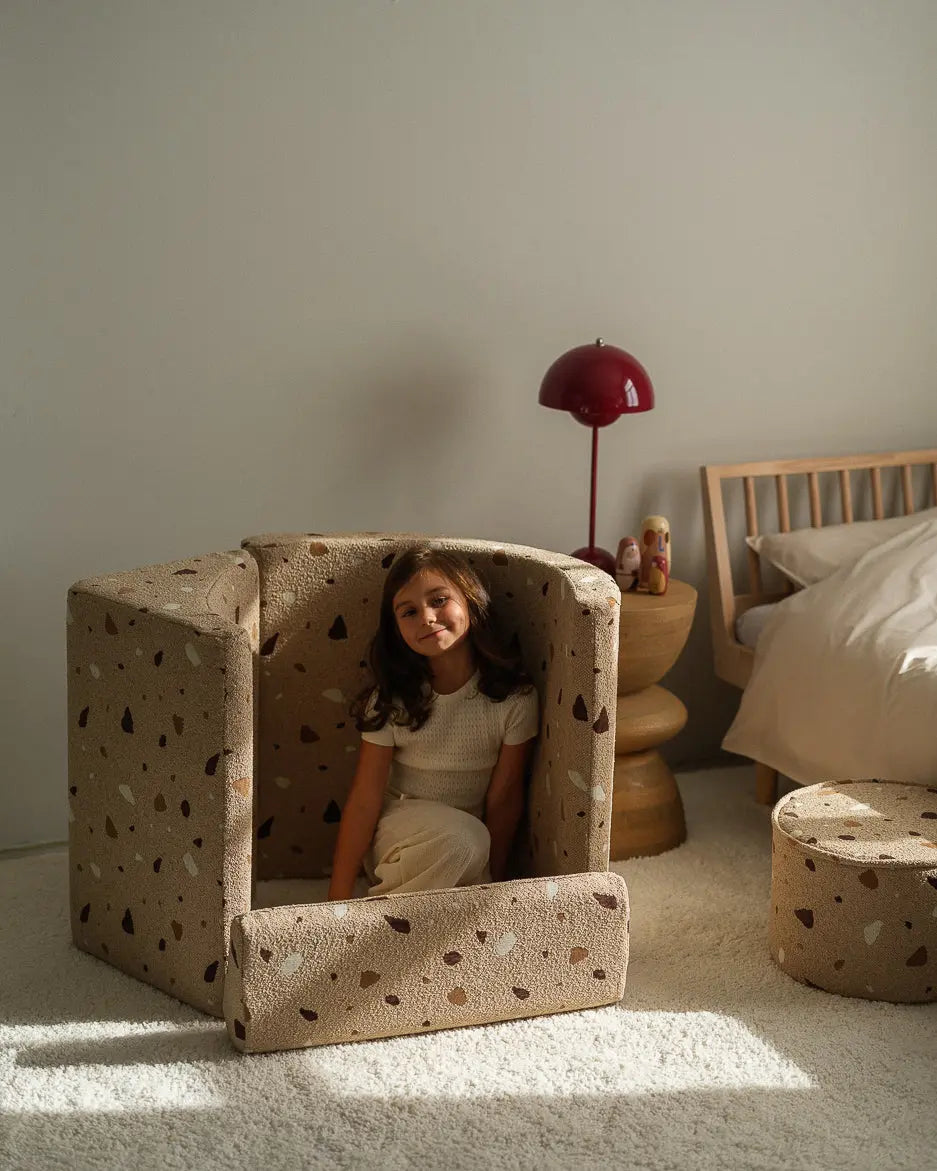 Wigiwama - Mondstuhl "Moon Chair" | terrazzo-sand