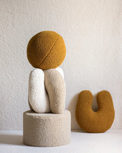 Wigiwama - Kissen "Ball Cushion" | maple