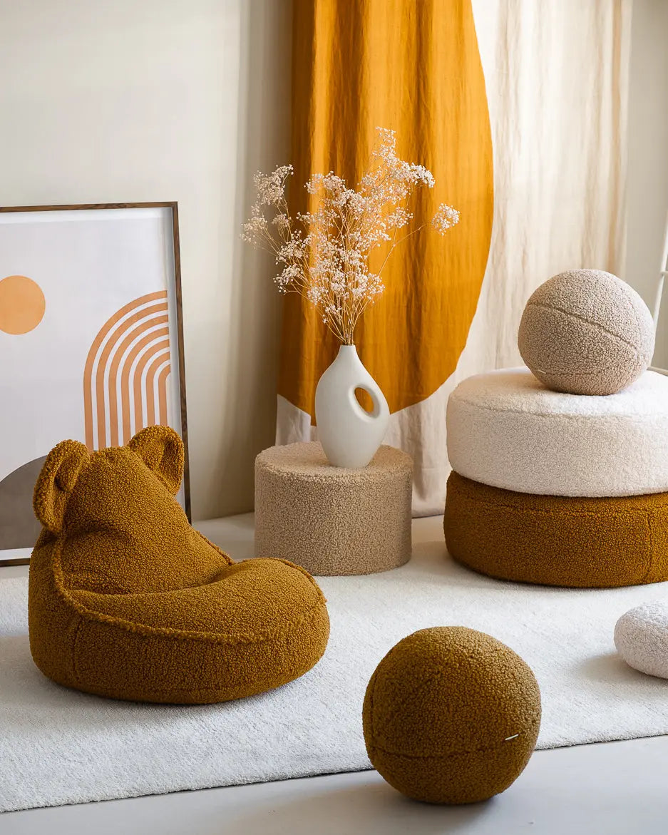 Wigiwama - Kissen "Ball Cushion" | maple