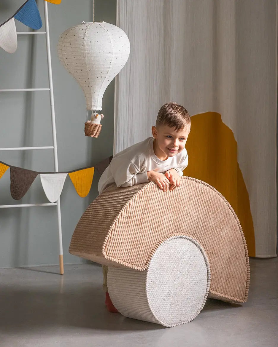 Wigiwama - Sitzpuff-Set "Pouffe Set" | brown-sugar-pouffe-seat