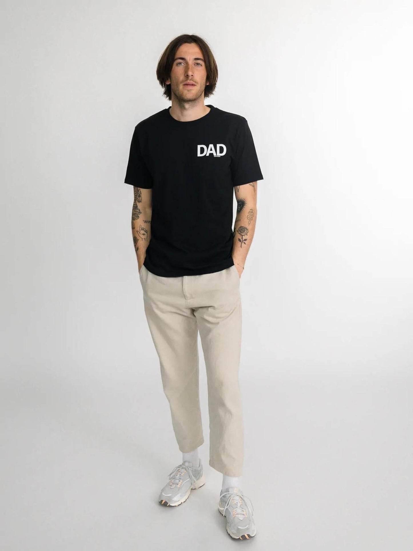 Famvibes - Herren T-Shirt "DAD" | schwarz - Leja Concept Store
