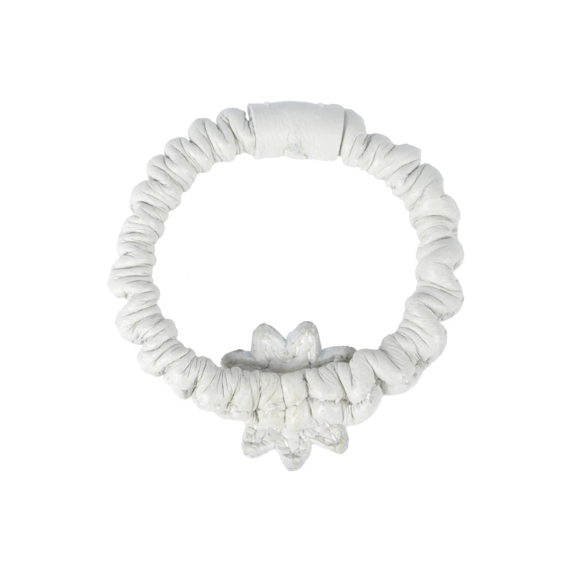 Donsje - Armband "Faili Bracelet  Daisy" | off white sheep leather Donsje