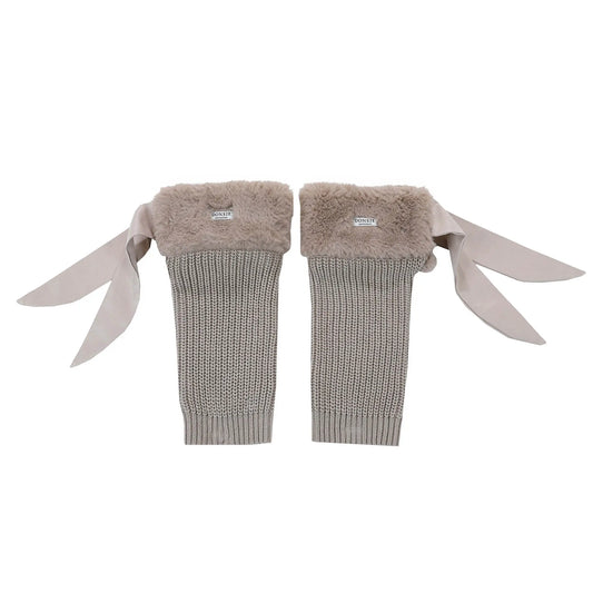 Donsje - Beinwärmer "Gina Leg Warmers" | taupe teddy Donsje