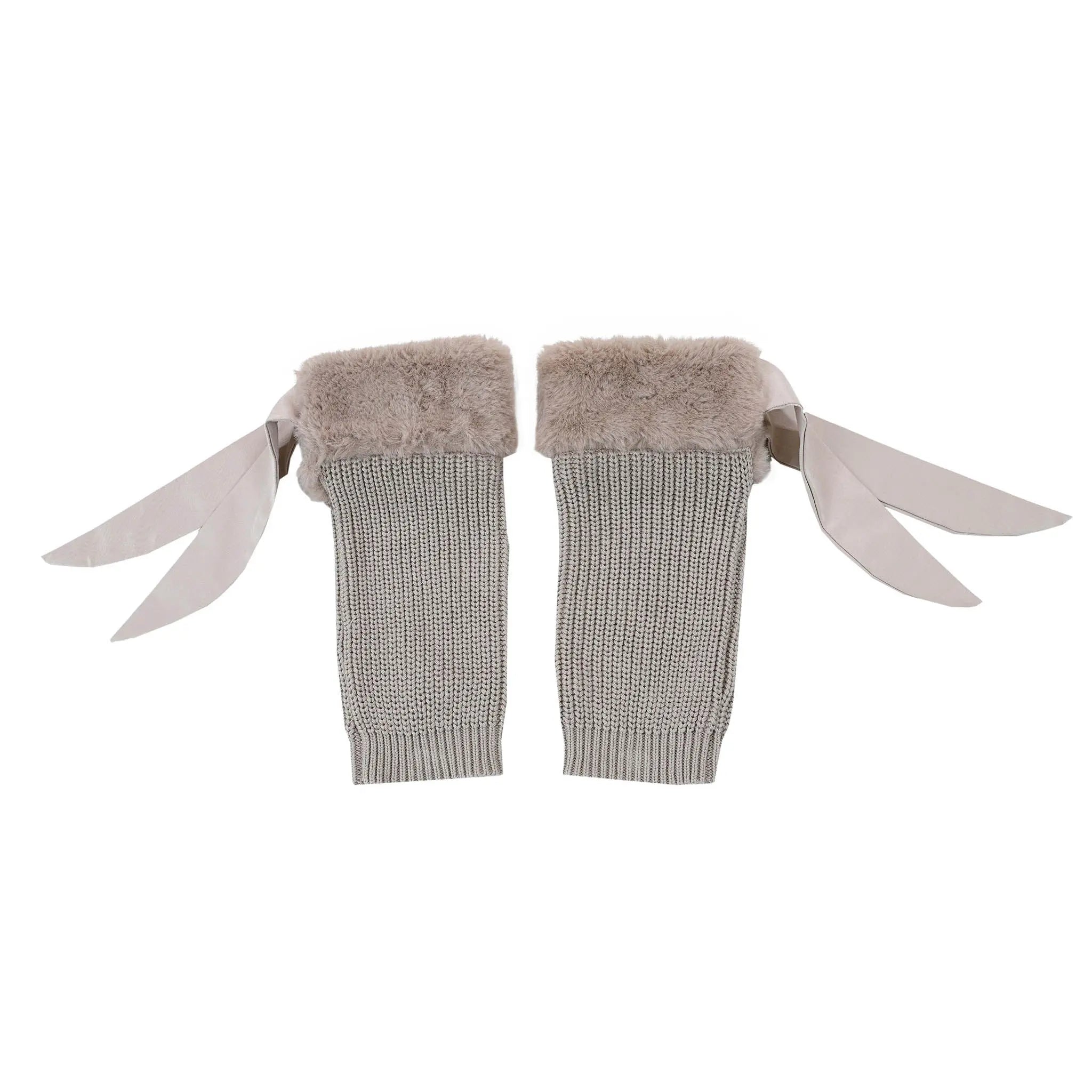 Donsje - Beinwärmer "Gina Leg Warmers" | taupe teddy Donsje