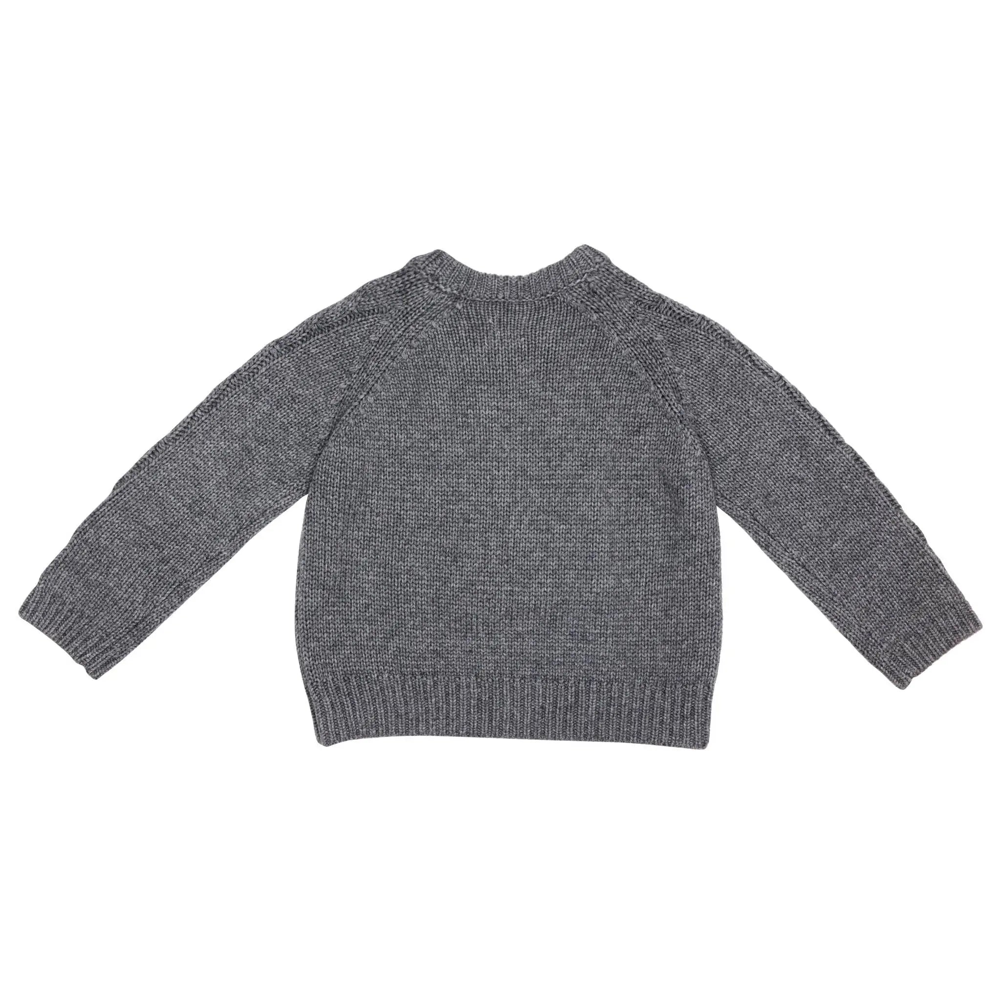Donsje - Cardigan "Luko Cardigan" | iron grey melange Donsje