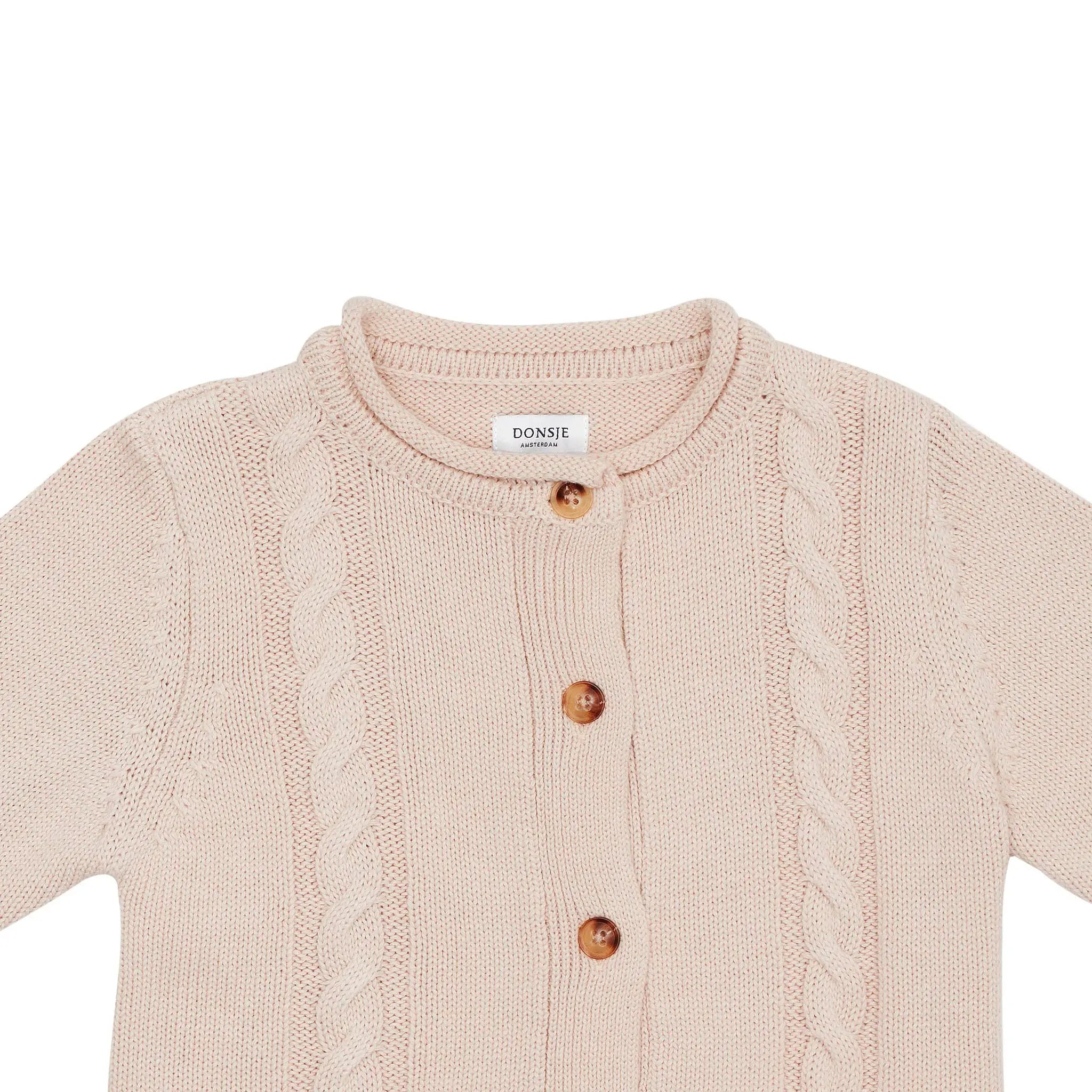 Donsje - Cardigan "Santi Cardigan" | soft sand Donsje