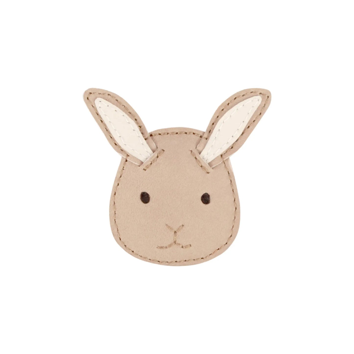 Donsje - Clip "Josy Classic Hairclip  Bunny" | taupe nubuck Donsje