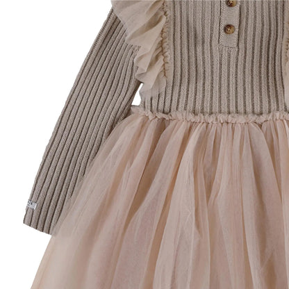 Donsje - Kleid "Bilie Dress" | lavender brown Donsje