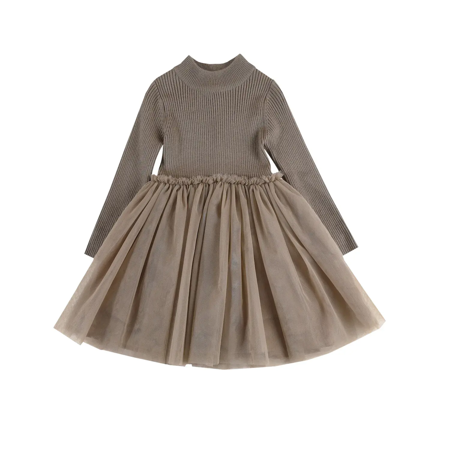 Donsje - Kleid "Lotus Dress" | taupe Donsje