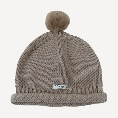 Donsje - Mütze "Mackle Hat" | Grey Beige Melange Donsje