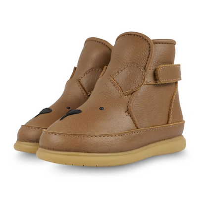 Donsje - Schuhe "Dubu Classic Boots Bear" | cognac classic leather Donsje