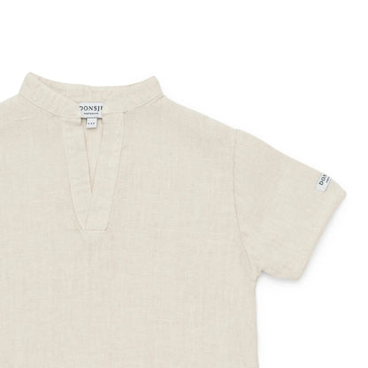 Donsje - T-Shirt "David Shirt" | sand beige Donsje