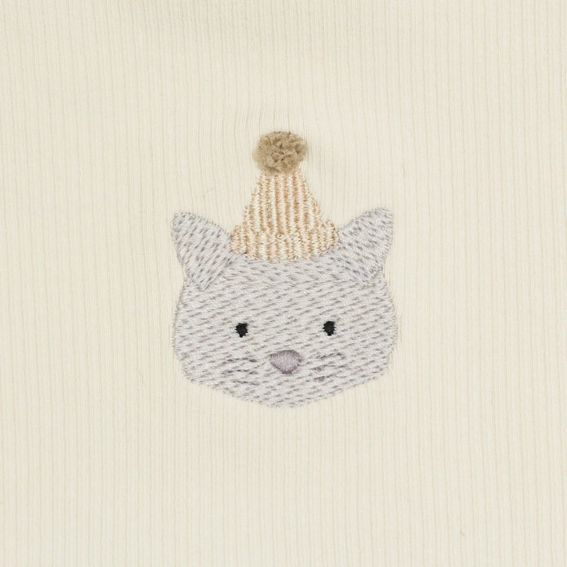 Donsje - Top "Nowien Top  Festive Cat" | warm white Donsje