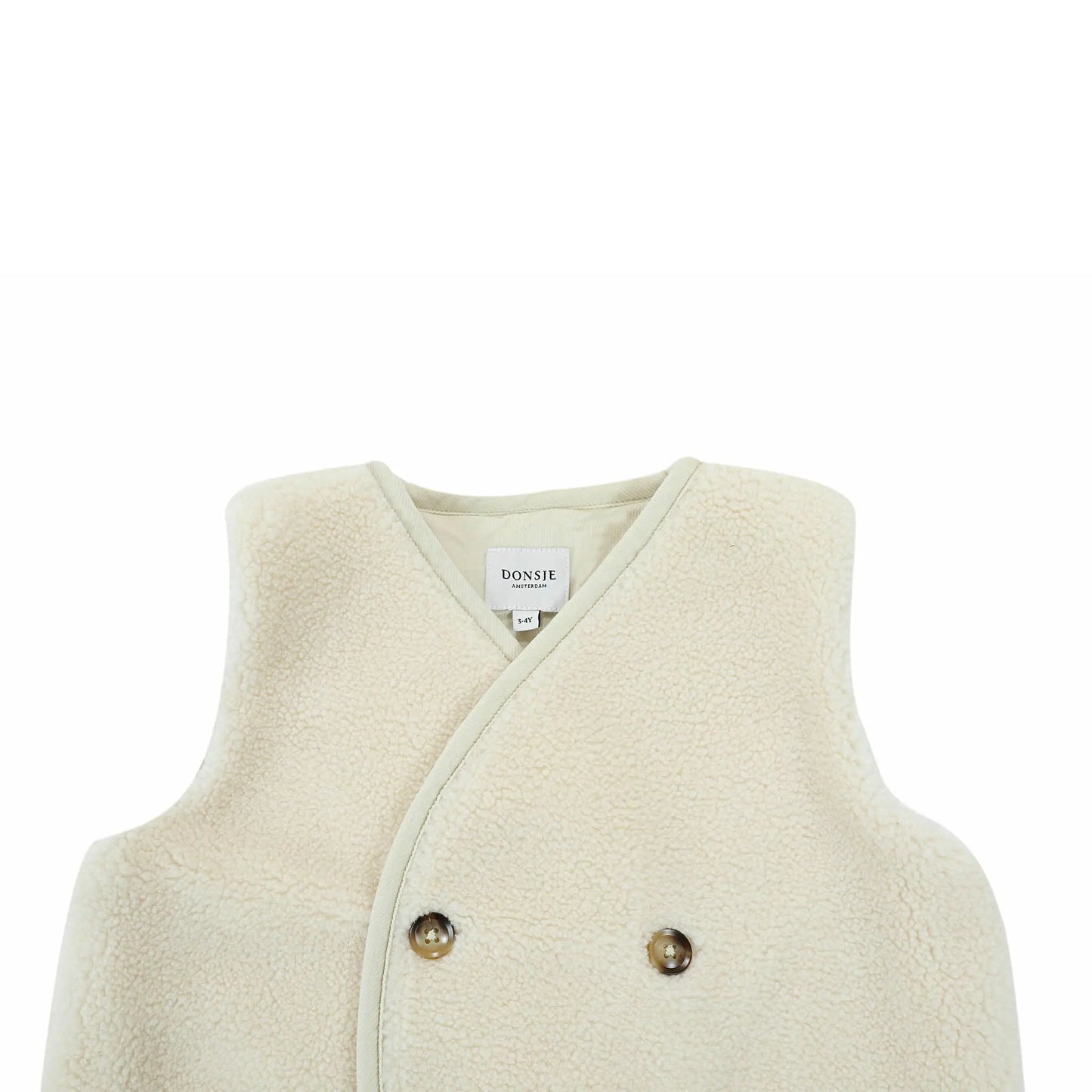 Donsje - Weste "Monty Gilet" | cream Donsje