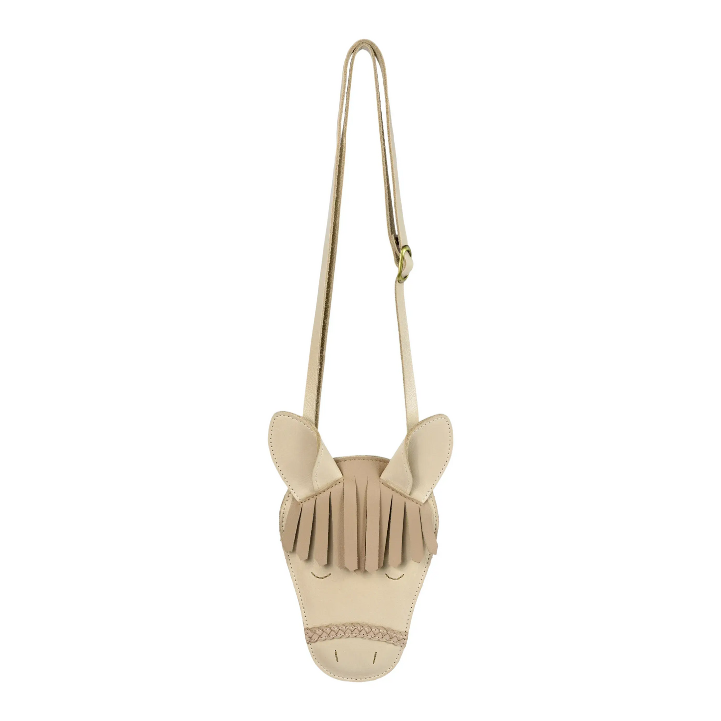 Donsje -  "Britta Special Purse  Horse" | ivory classic leather Donsje