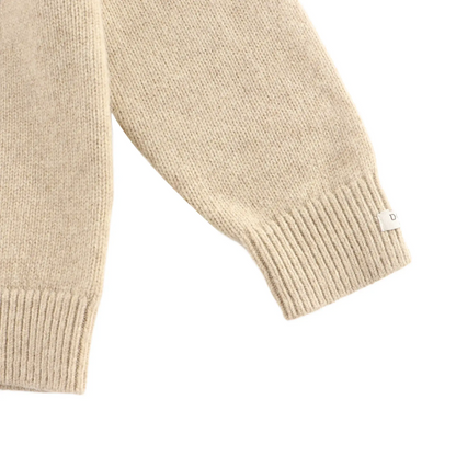 Donsje -  "Denn Merino Wool Sweater  Bear" | biscotti melange Donsje