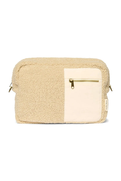 Studio Noos - Bag "Chunky Teddy Mombag" | ecru