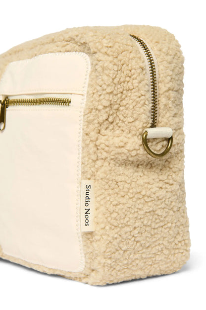 Studio Noos - Bag "Chunky Teddy Mombag" | ecru