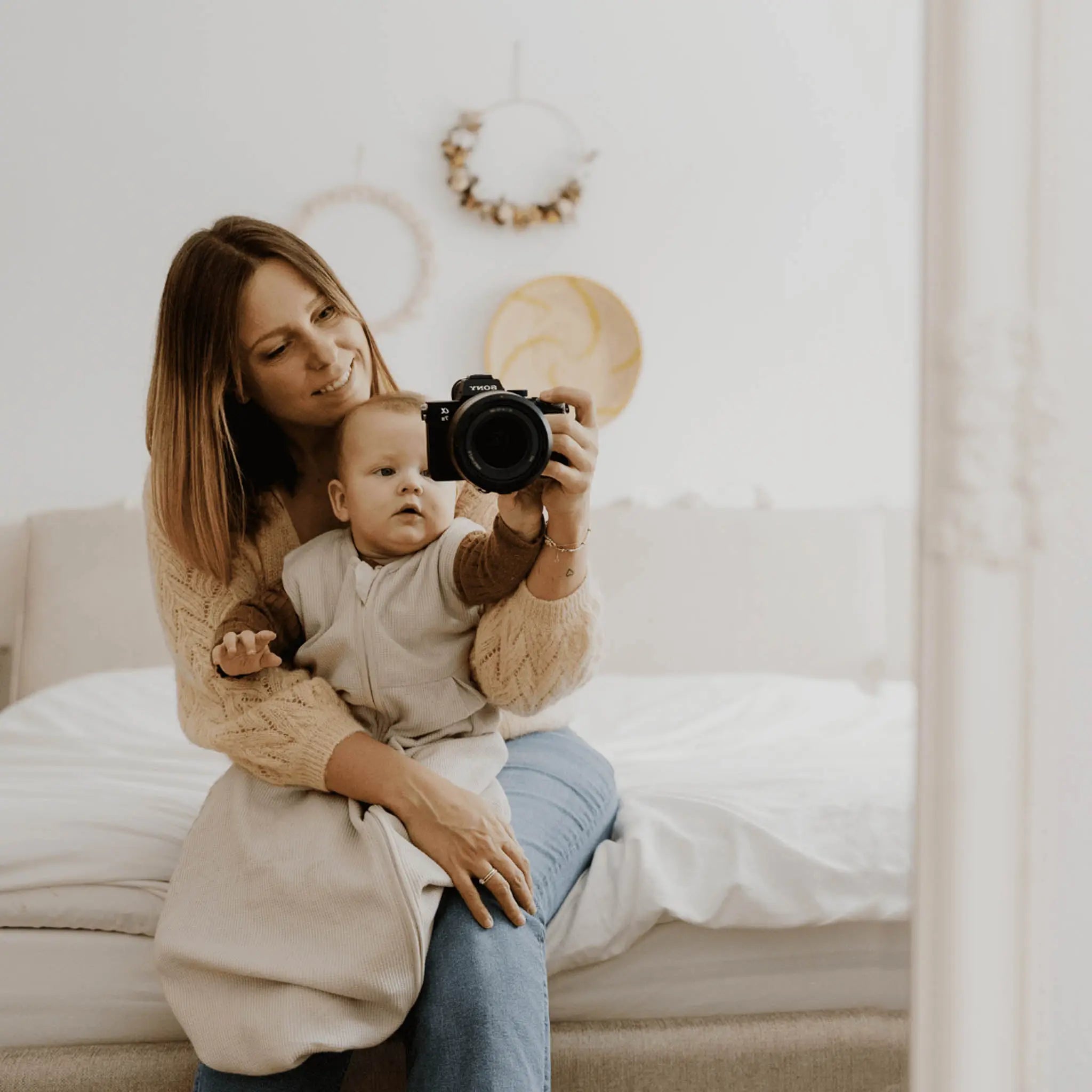 Emma&Noah - Schlafsack "1.0 TOG" | essential beige Emma & Noah