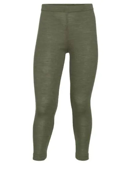 Engel - Kinder-Leggings "Wolle Seide" | olive Engel Natur