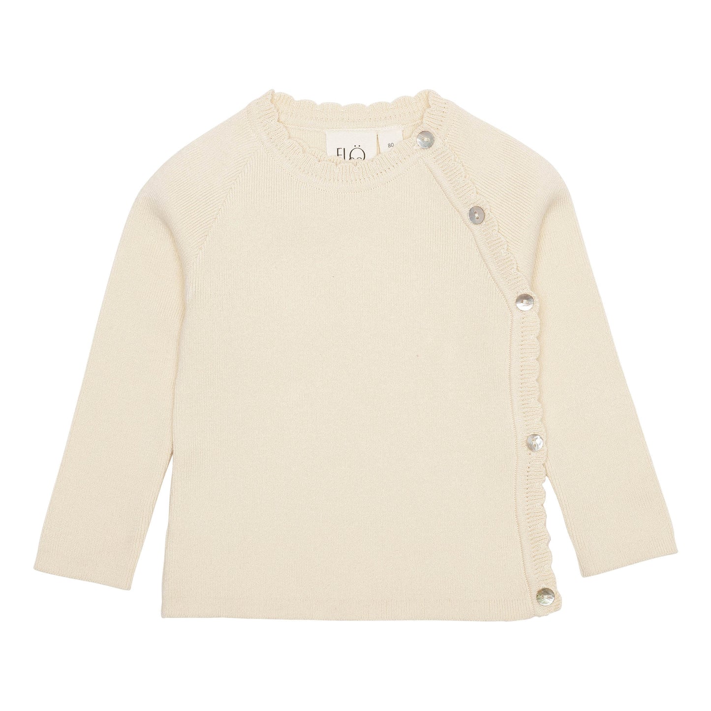 Flöss - Oberteil "Kaya blouse" | soft white