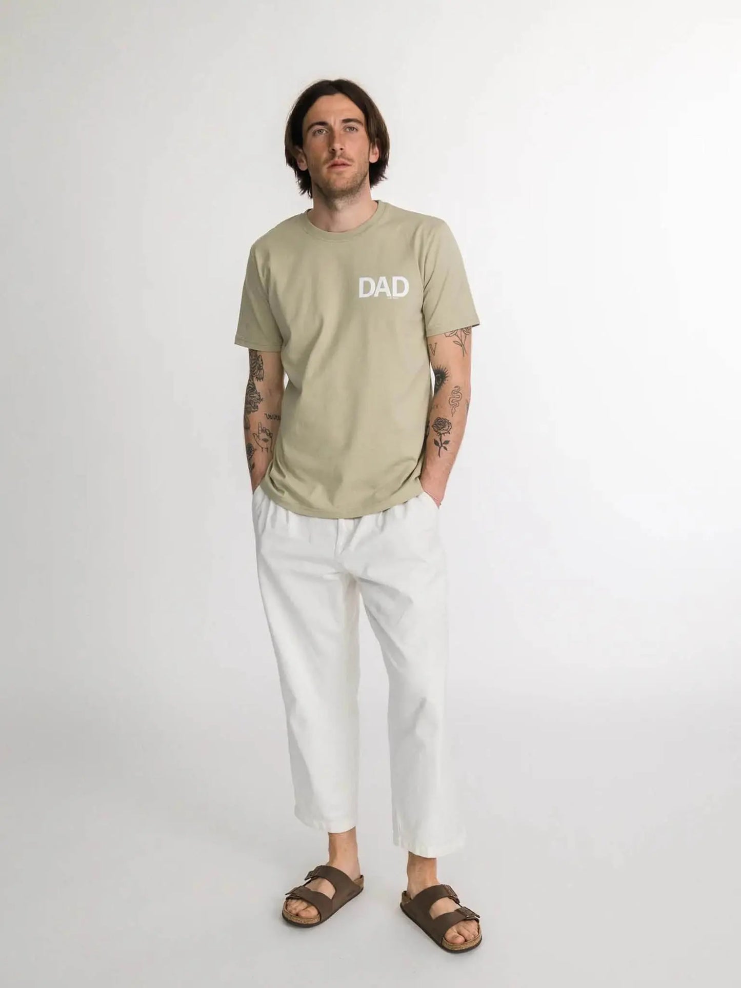 Famvibes - Herren T-Shirt "DAD" | sage Famvibes