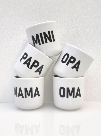 Famvibes - Tasse "Oma" | schwarz / weiss - Leja Concept Store